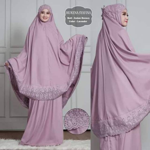 Mukena khadijah premium
