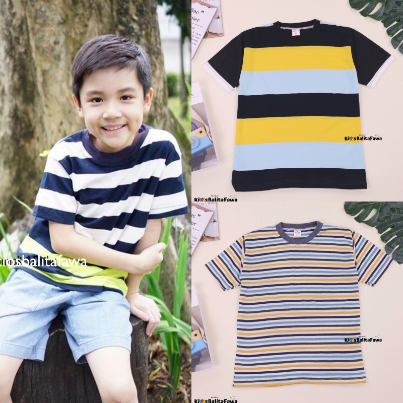 Kaos Salur size Bayi - 12 Tahun / Kaos Salur Anak Laki Perempuan Baju  Lengan Pendek Adem Murah