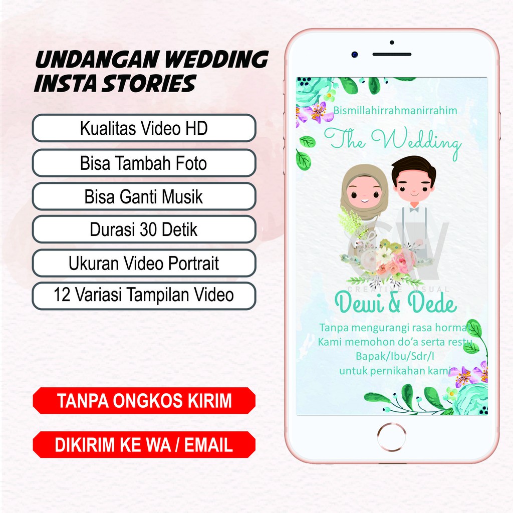 UNDANGAN DIGITAL / WEDDING INVITATION / UNDANGAN WEDDING STORIES