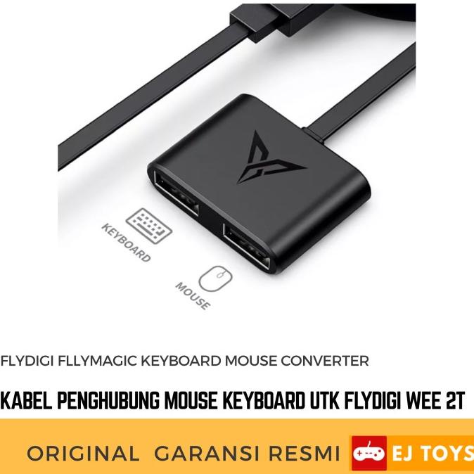 EJ Toys Flydigi Flymagic Keyboard Mouse Converter Adapter Wee 2T Ori