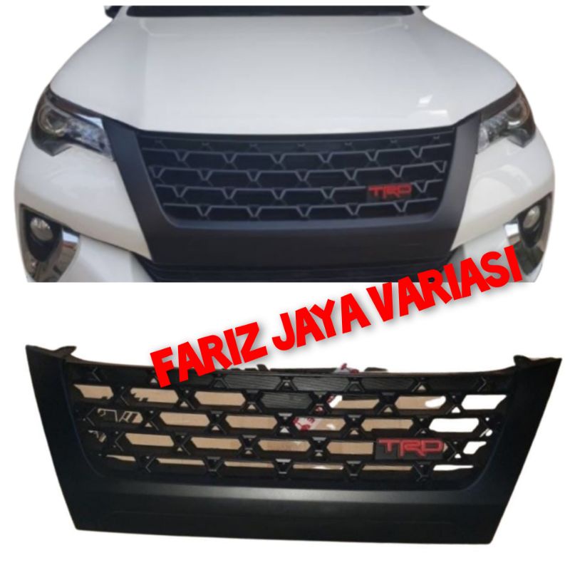 GRIL FORTUNER MODEL TRD GRILL FORTUNER VRZ 2016 2017 2018 2019 2020 TRD