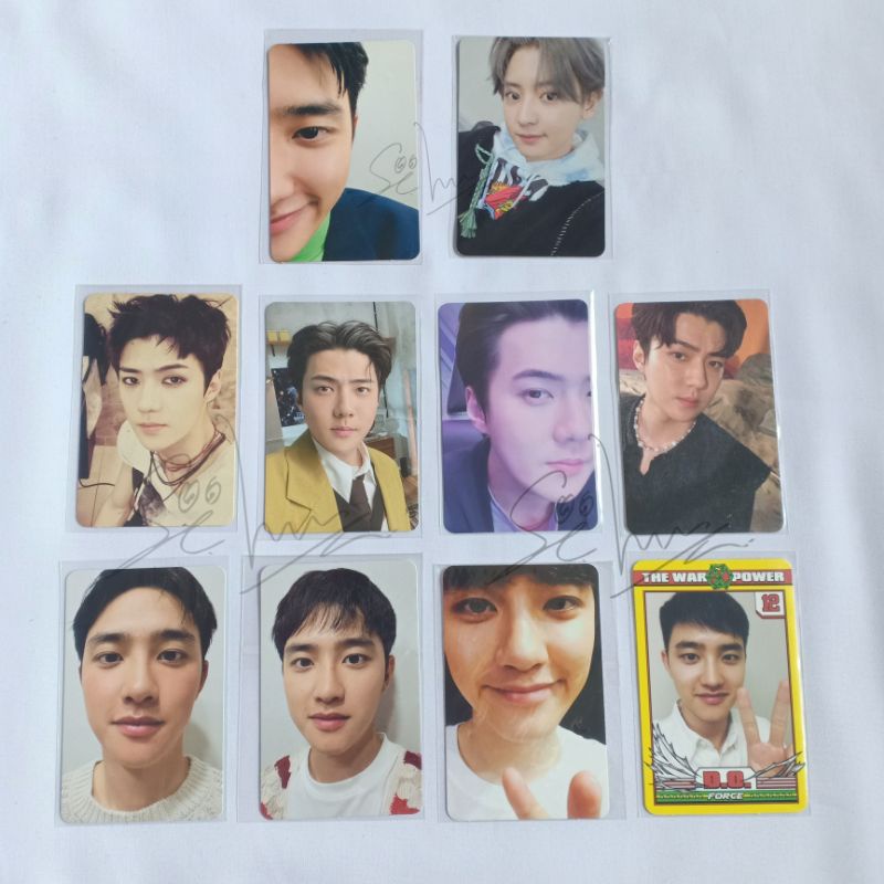 PHOTOCARD DO EMPATHY SEHUN DFTF DO LOVE SHOT CHANYEOL DFTF OFFICIAL