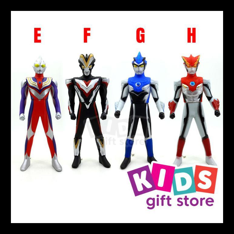 Best Seller Ultra Series Ultraman Fuma Taiga Titus Tregear Figure - Mainan Figur - E.Tiga Action