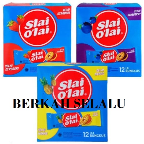 

Slai Olai Blueberry / Strawberry / Nanas (isi 12 pcs)