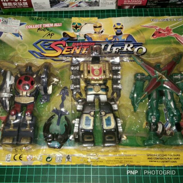 Zord Power Rangers Ninja Storm ll Tenkuujin Senpuujin Gouraijin