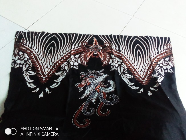 Sriwedari Gamis Batik Modern Standar_jumbo Busui Friendly Resleting Depan