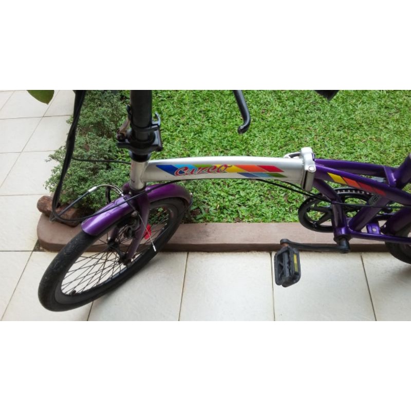sepeda lipat genio cuzco Ukr20 preloved