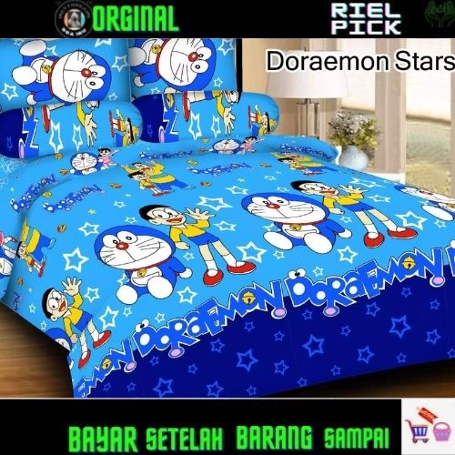 SPREI HOMEMADE KARAKTER 180x200 NO.1 SIZE JUMBO ADA KARET SUDUT (2BANTAL 1GULING) MOTIF DEWASA