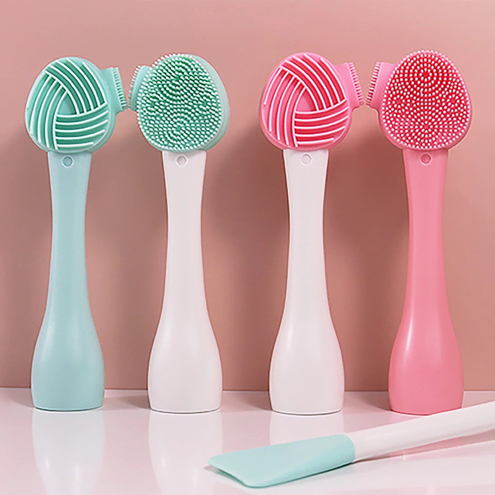 Sikat Pembersih Wajah Face Massage Facial Cleaner Brush Double Side - GM-021