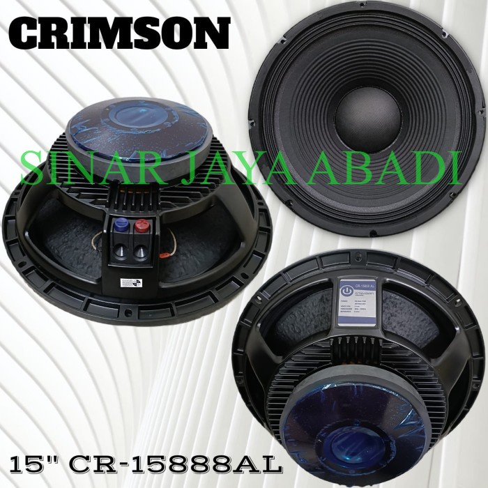 SPEAKER FULLRANGE CRIMSON 15 INCH CR-15888AL SPEAKER BERKELAS