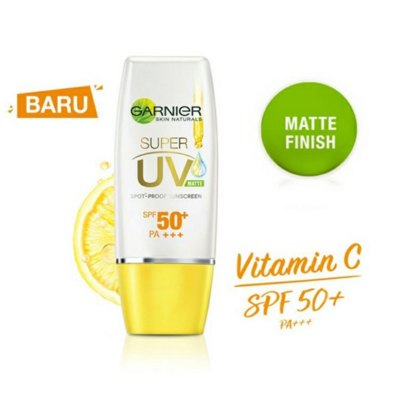 Garnier Super UV Spot-proof Sunscreen SPF 50+ PA+++ – 30 ml (Matte Finish)