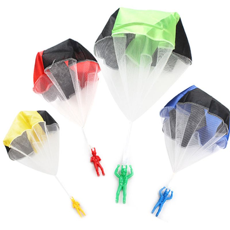 Mary Hand Throwing Parachute Toy Launching Soldier Mainan Terbang Permainan Keluarga Party Favor Set Outdoor Anak Aktivitas Mainan