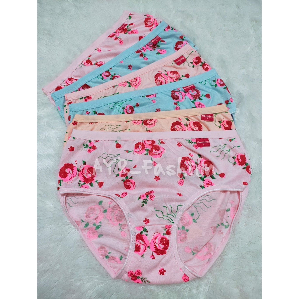 12Pcs / 1 Lusin Celana Dalam Wanita Dewasa HoniTing 8869 - Celana Dalam Wanita - Celana Dalam Peremp