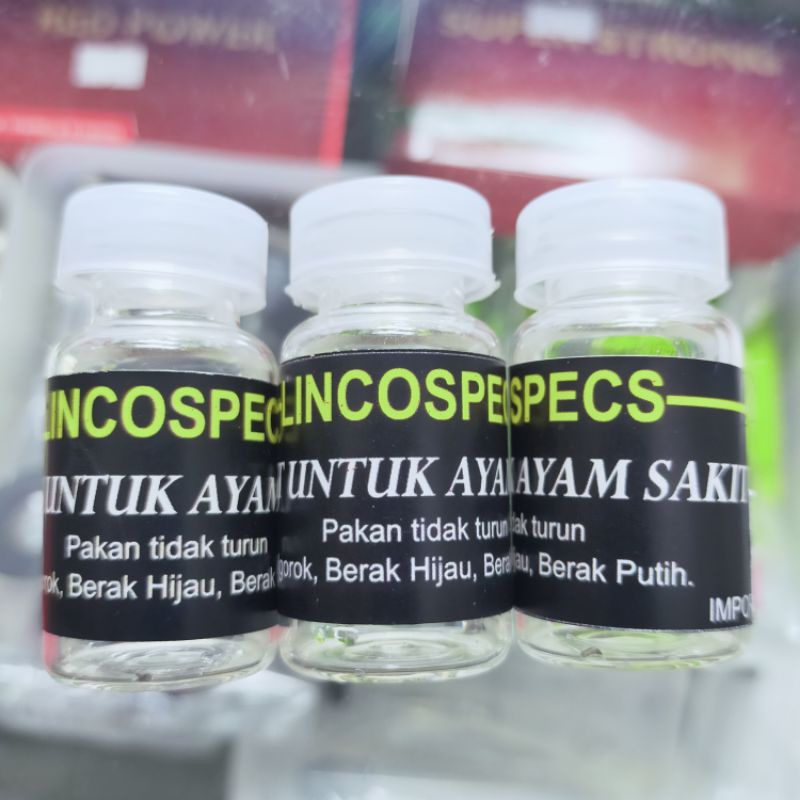 RE-PACK 10ml | LINCOSPEC 200 LINCOSPECS OBAT INFEKSI PADA AYAM