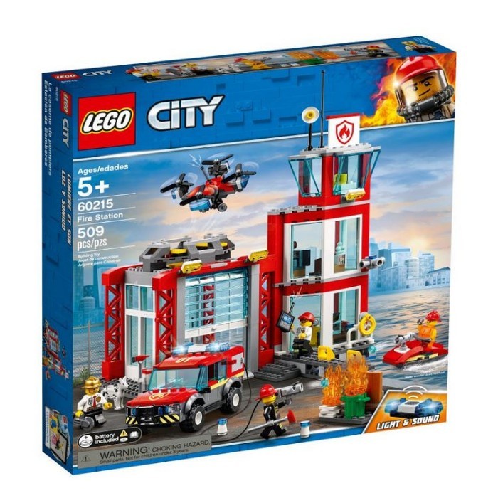Mainan LEGO-City Fire Station