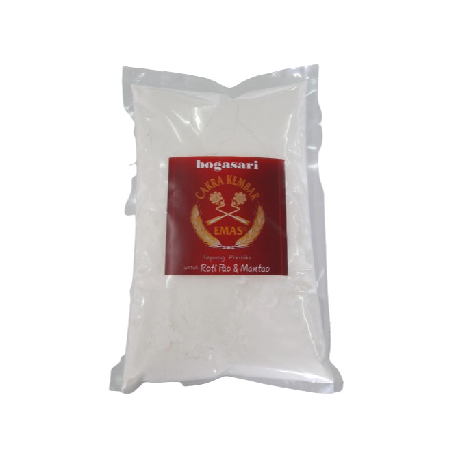 

Bogasari Cakra Kembar Emas Pao & Mantao 1kg