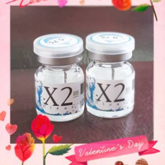 Softlens X2 clear bening