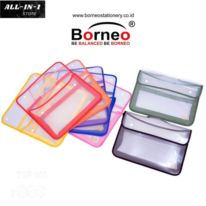 

Map Plastik Dokumen Resleting Zipper Bag 02 / Map Zipper Plastik Ukuran Folio merk Borneo
