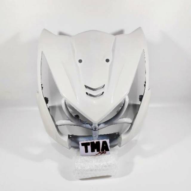 Tameng depan beat fi k25 putih