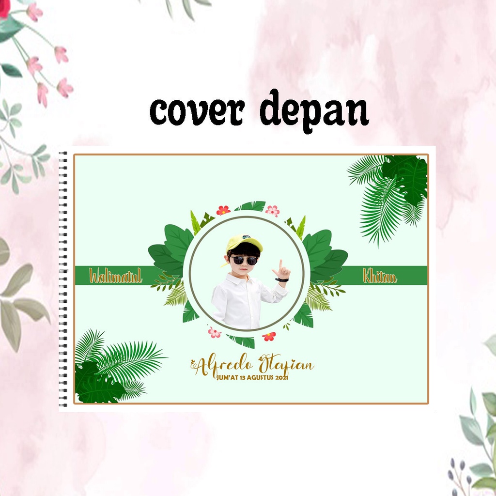 

FREE FOTO TANPA MINIMAL ORDER TANPA PREORDER Buku Tamu Pernikahan CUSTOM / wedding Guest Book / wedding book MURAH DESIGN 013