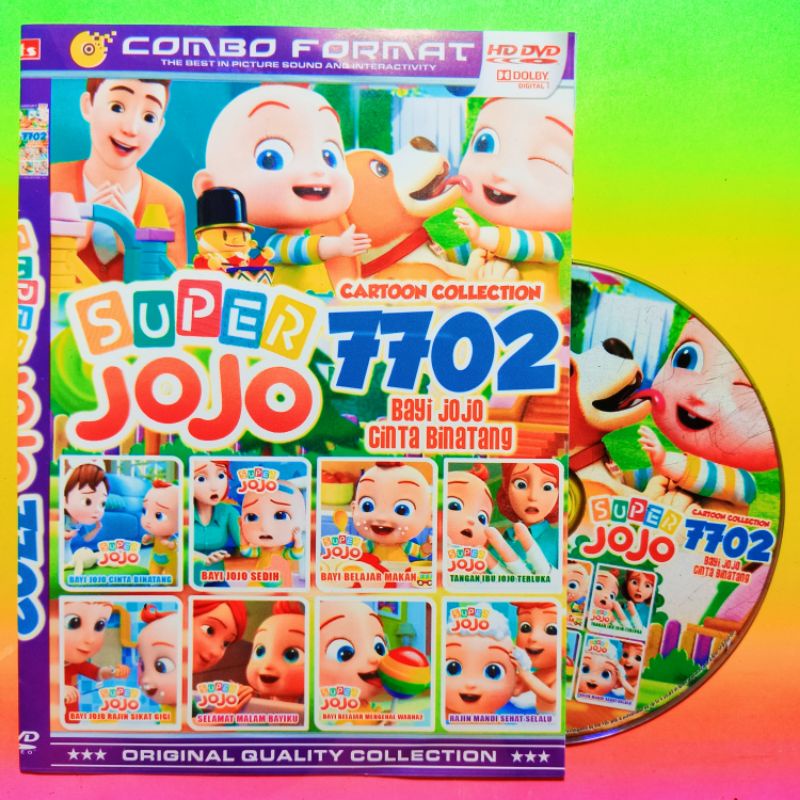 KASET FILM KARTUN ANAK: SUPER JOJO 7702 (BAHASA INDONESIA).