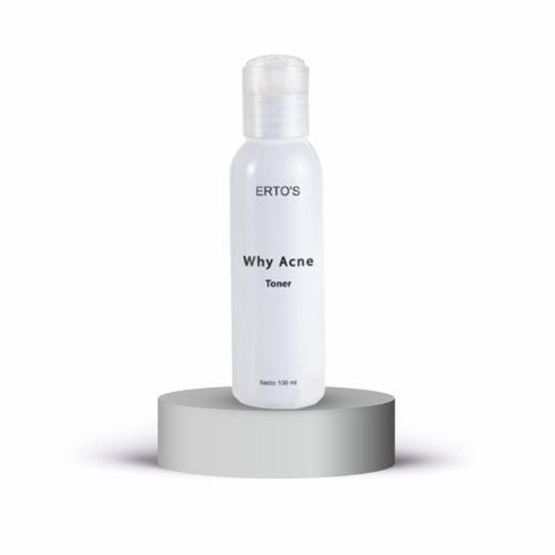 ERTOS WHY ACNE TONER ERTO'S WHY ACNE TONER PERAWATAN WAJAH ANTI JERAWAT BPOM ORIGINAL 100%