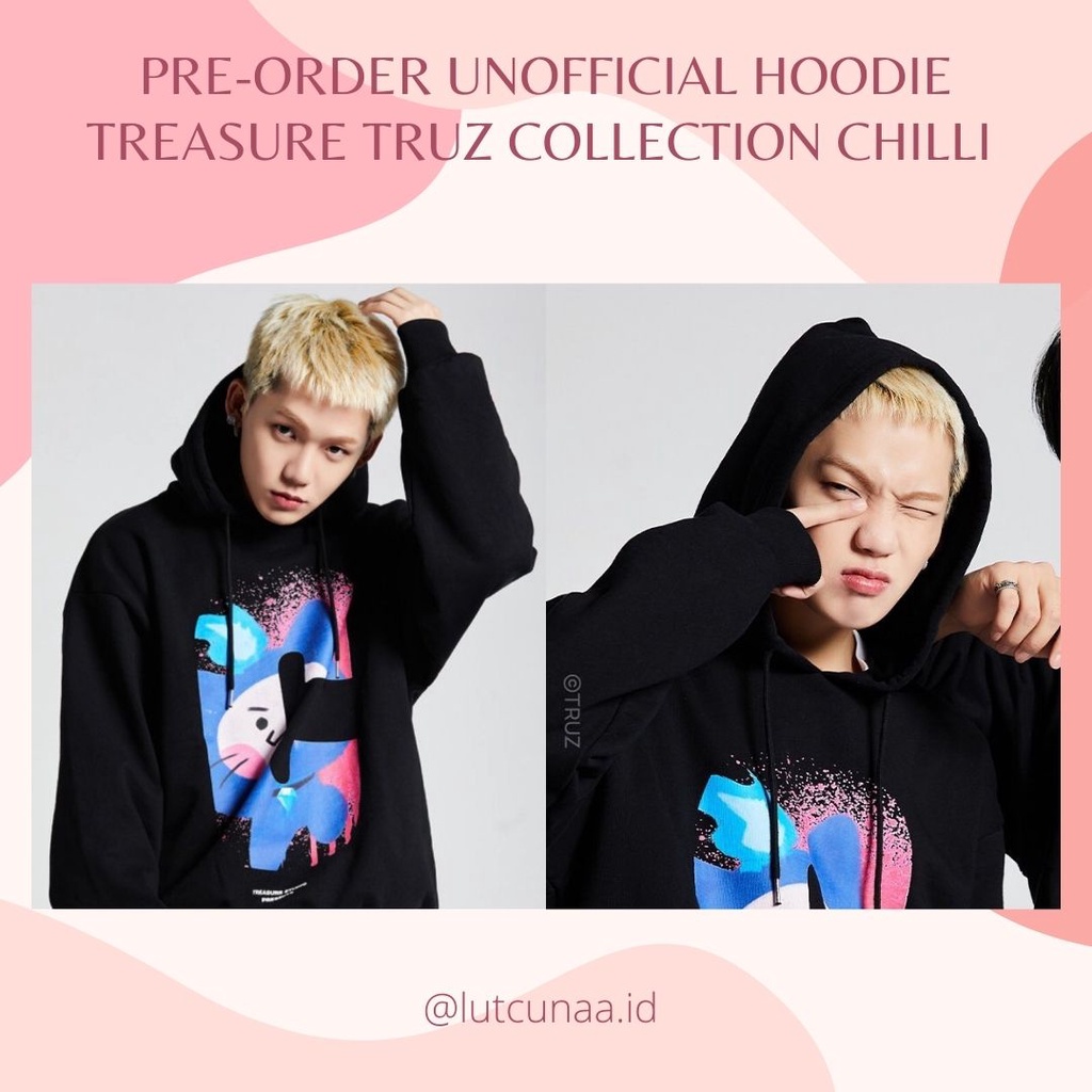 Pre-Order Unofficial HOODIE treasure truz collection CHILLI