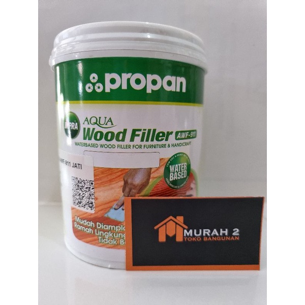 Jual IMPRA AQUA WOOD FILLER AWF Propan wood filler waterbase JATI Shopee Indonesia