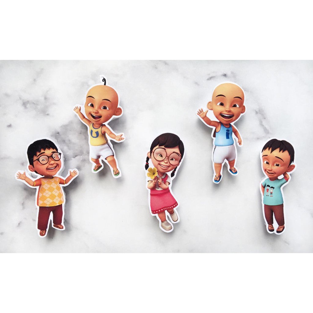 Topper UPIN  IPIN  untuk hiasan  cake kecil Shopee Indonesia