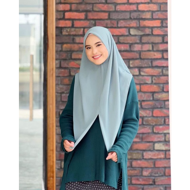 {BIG SALE RAMADHAN} NEW JILBAB SEKOLAH SEGI EMPAT FYN BAWAL MINI MALAY | SEGI EMPAT INSTAN MINI PREM