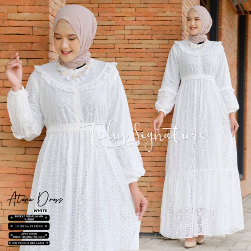 (NEW)GAMIS DRESS OOTD//ATANA///BY TULUS SIGNATURE