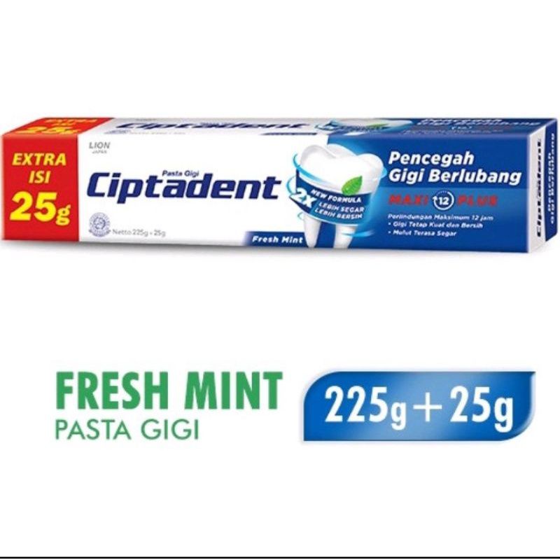 Ciptadent Maxi 12 plus 225+25g