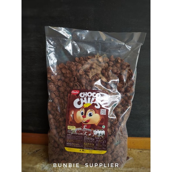 

Simba Choco Chips 1 Kg / Cereal Choco Crunch / Sereal Koko Krunch / Rasa Coklat dan Stroberi