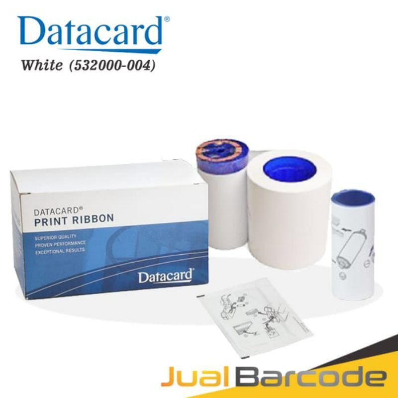 Ribbon Datacard White - 1500 Image PN: 532000-004
