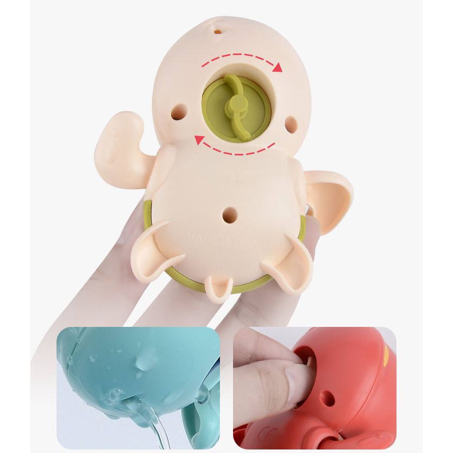 Mainan Mandi Bayi / Mainan Penyu Renang / Mainan Penyu Bak Kolam Renang / Mainan Renang