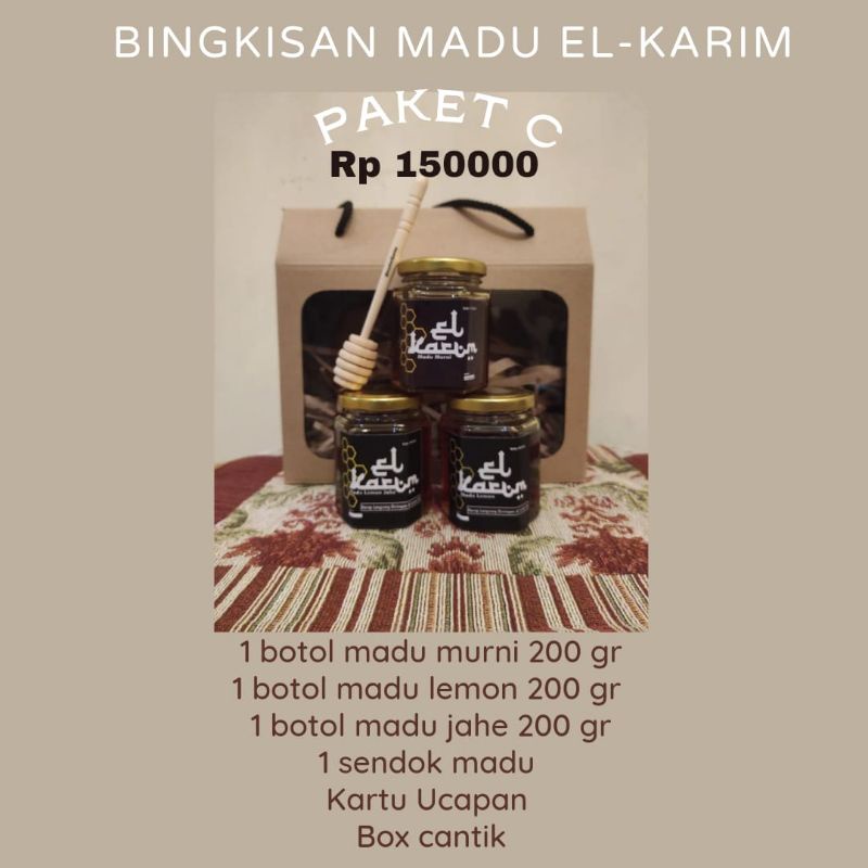 

Paket C Bingkisan Madu El-Karim