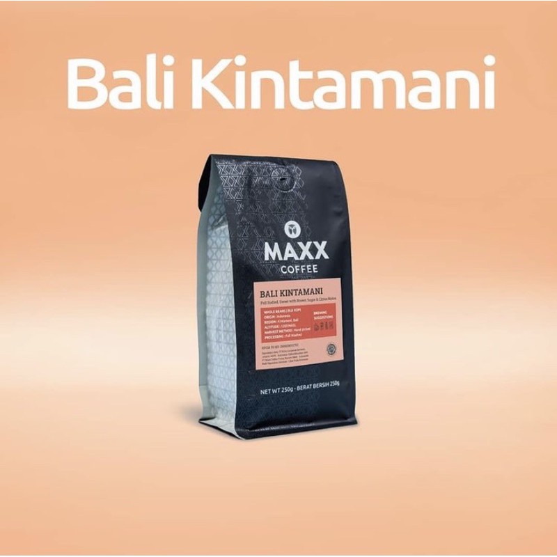 

Kopi/biji kopi Bali Kintamani Maxx Coffee 100% Arabica Coffee Pure Auntenthic (Best Seller!!)