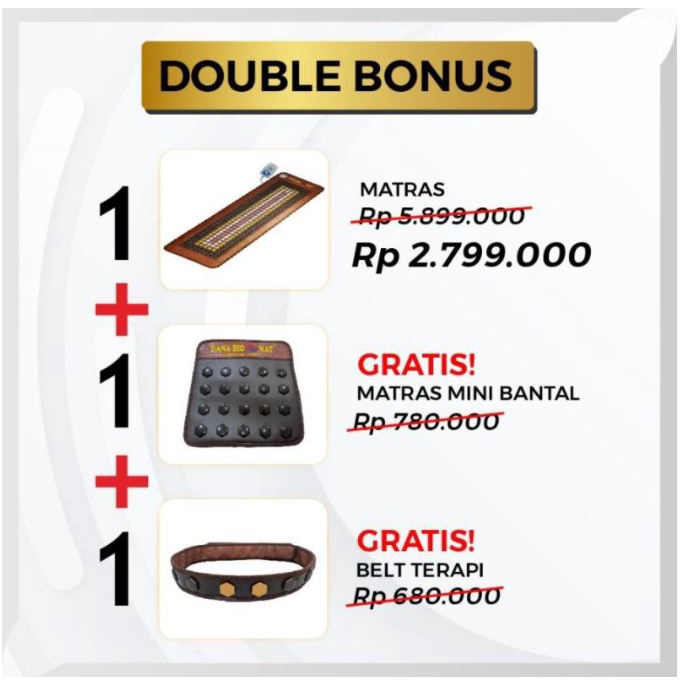 DANA BIO SUN MAT Matras Terapi Kesehatan