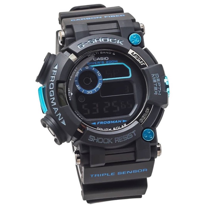 TERMURAH G SHOCK GWF 1000 GSHOCK GWF1000 FROGMAN LIST BIRU   Biru Berkualitas