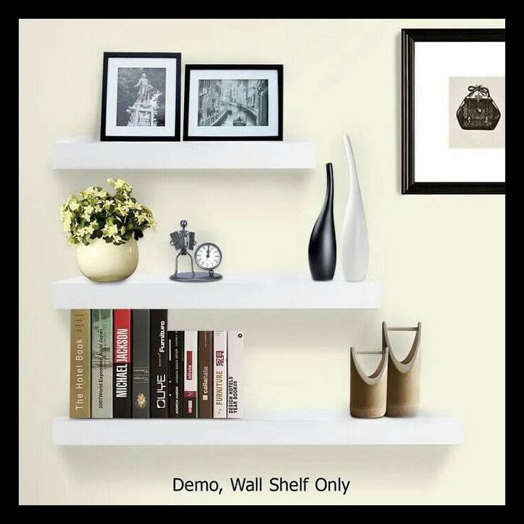 Rak Dinding (1Set) Shelf Decosheet - Putih Terlengkap