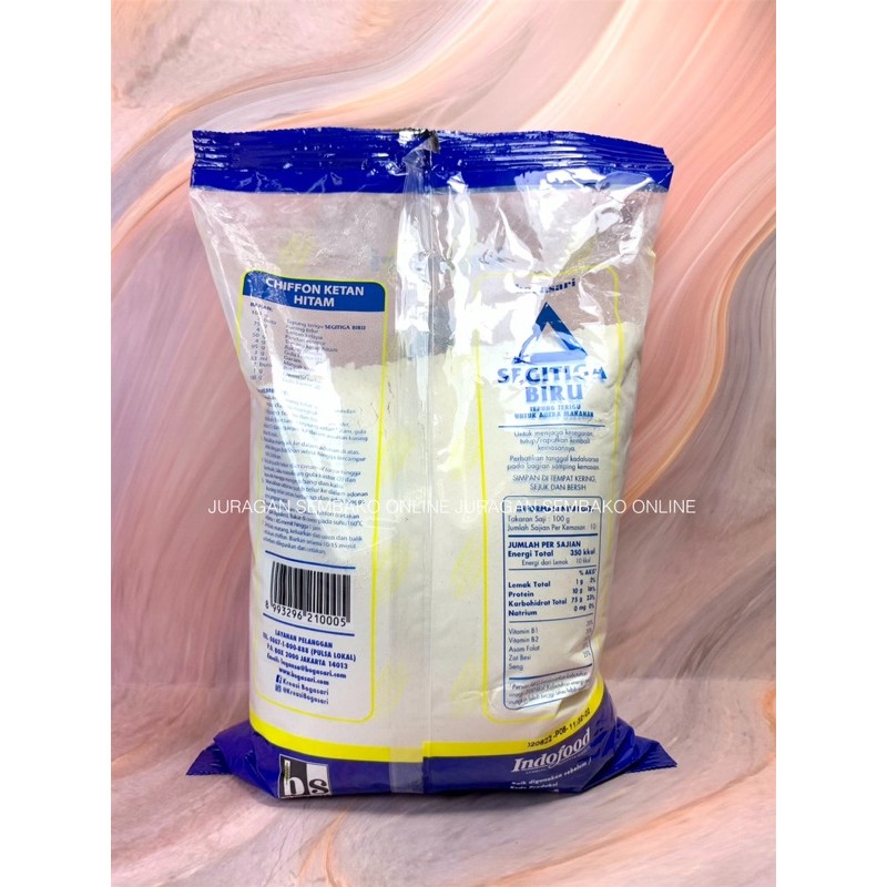 Tepung terigu segitiga biru 1 kg bogasari