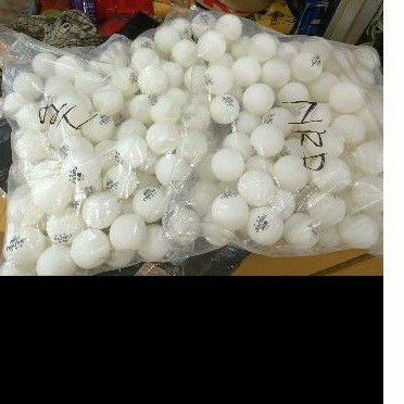 BOLA PINGPONG JIANSU 40+ PLASTIK 3 STAR TANPA SAMBUNGAN BOLA TENIS 100 pc