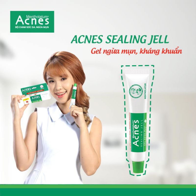 ACNES Sealing Jell 9gr / ACNES Sealing Jell 18gr untuk memperkecil ukuran jerawat