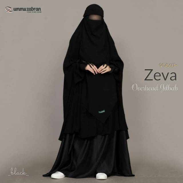 Overhead jilbab Zeva by ummu zabran