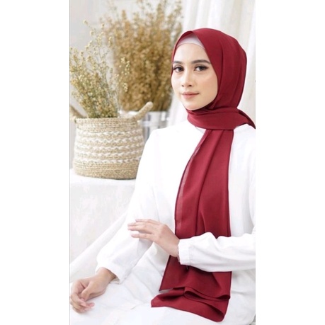 Hijab Pashmina instant tali tanpa jarum pentul diamond shawl kerudung jilbab instant