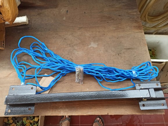 Jemuran Dinding,  Jemuran Lipat Besi Kokoh