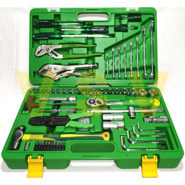Jual Tekiro Tools set 100 pc / Tool set 100pcs / Mekanik tool set 100