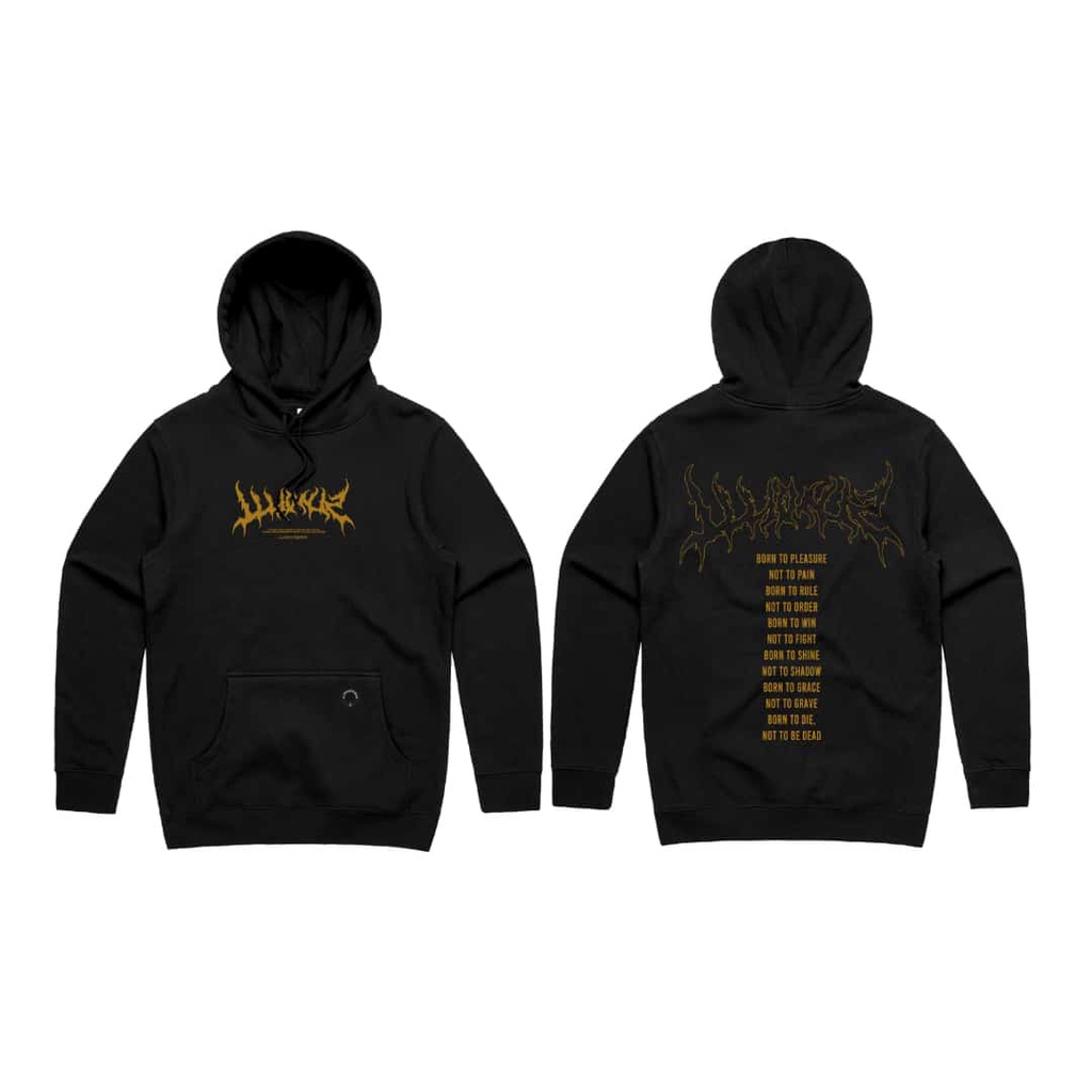 Sweater hoodie Pria Murah Distro Original illionis bahan cotton fleece [Pullover hoodie]