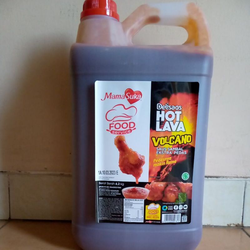 Delisaos Mamasuka Hot Lava Volcano 6,2 kg