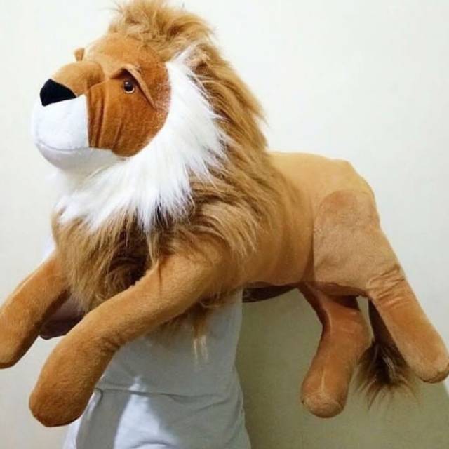 Boneka singa jumbo